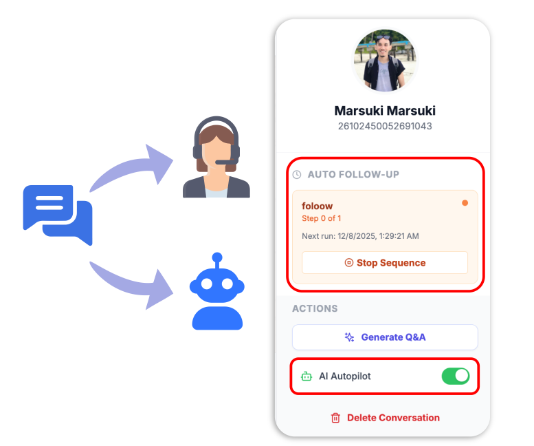 Chatbot & Auto Follow-Up